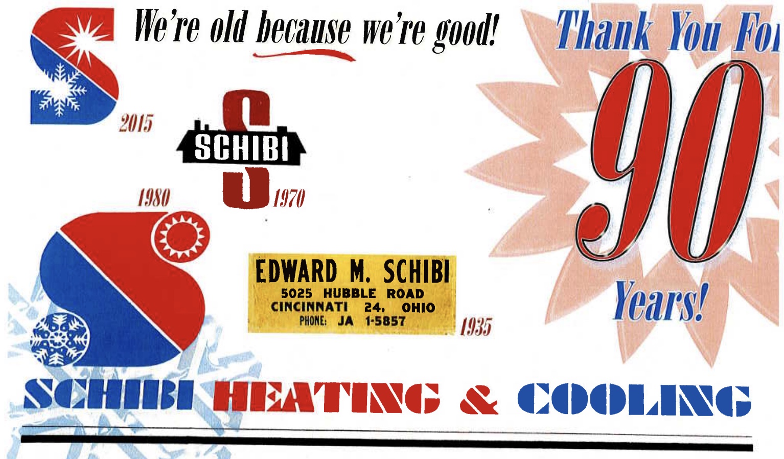 thank you for 90 years 
